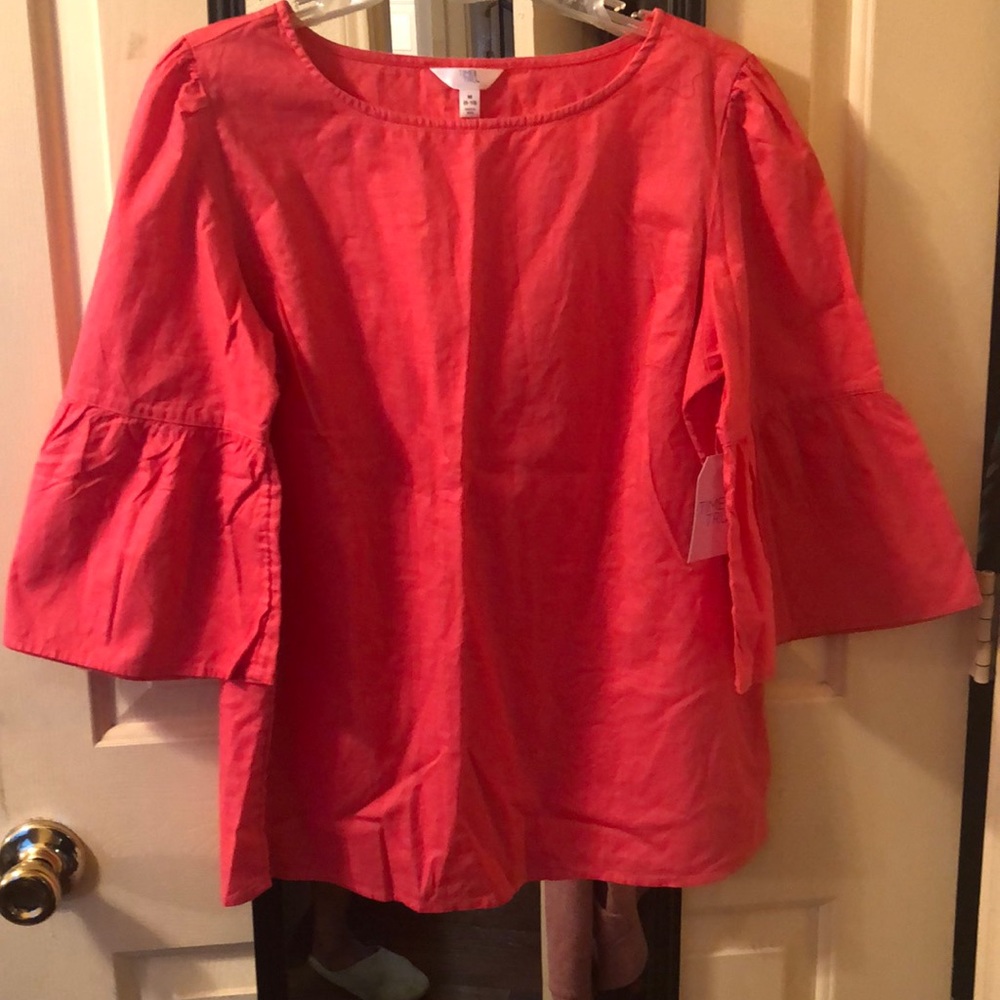 Time & Tru Coral Color shirt